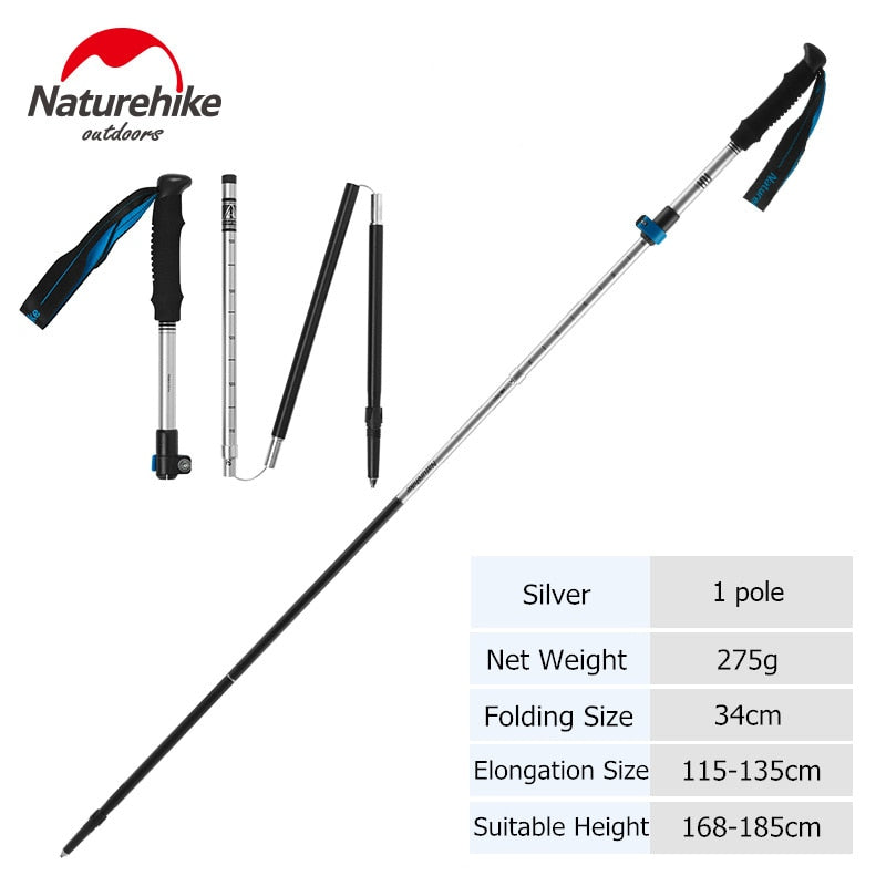 Naturehike Foldable Walking Sticks - VKTRN