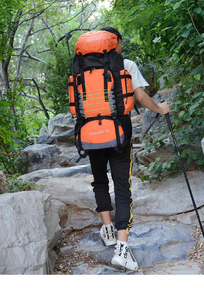 The SummitSeeker Backpack for Hiking, Climbing, and Trekking