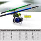 Portable High Carbon 3.0/2.7/2.4/2.1/1.8/1.5M Fishing Rod Spinning Telescopic Spinning Rod Ultralight Rock Fishing Rod - VKTRN