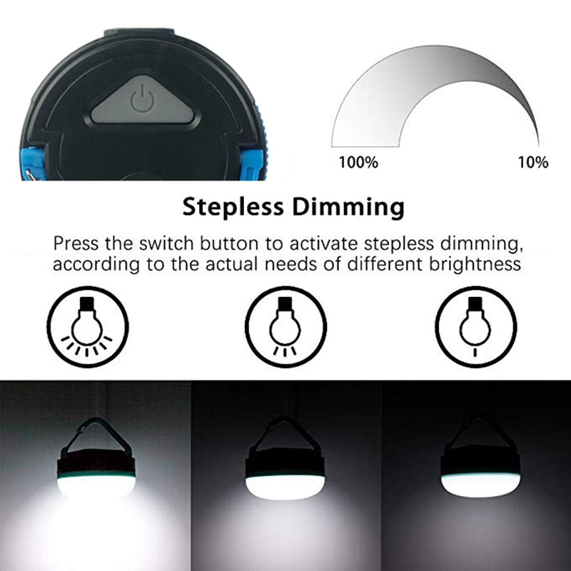 Rechargeable LED Tent Light - VKTRN