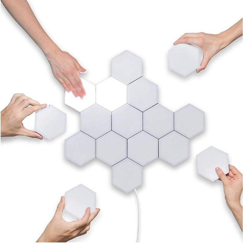 Modular Hexagonal LED Wall Lamp - VKTRN