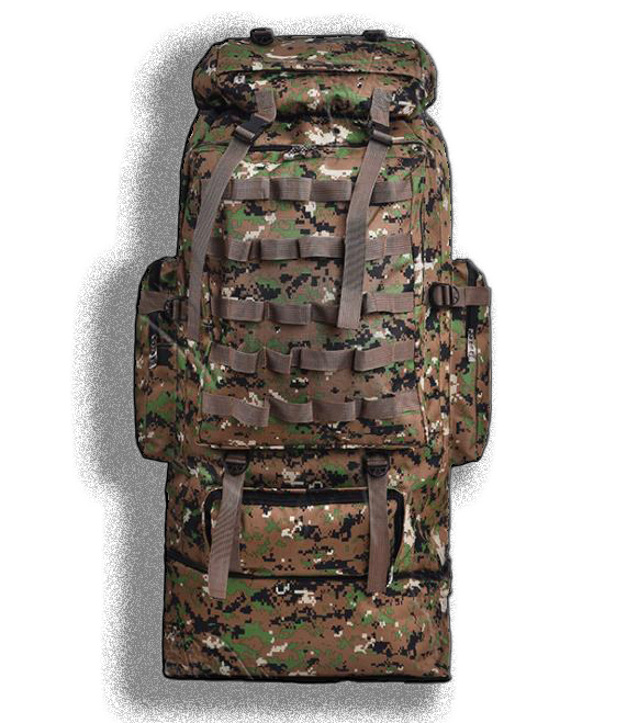 100L Large Capacity Outdoor Tactical Backpack Mountaineering Camping Hiking Military Molle Water-repellent Tactical Bag