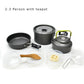 Outdoor Cookware - Portable Pot, Pan, Bowl Set - VKTRN