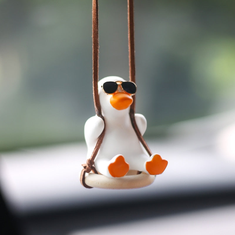 Cute Duck on a Swing - VKTRN