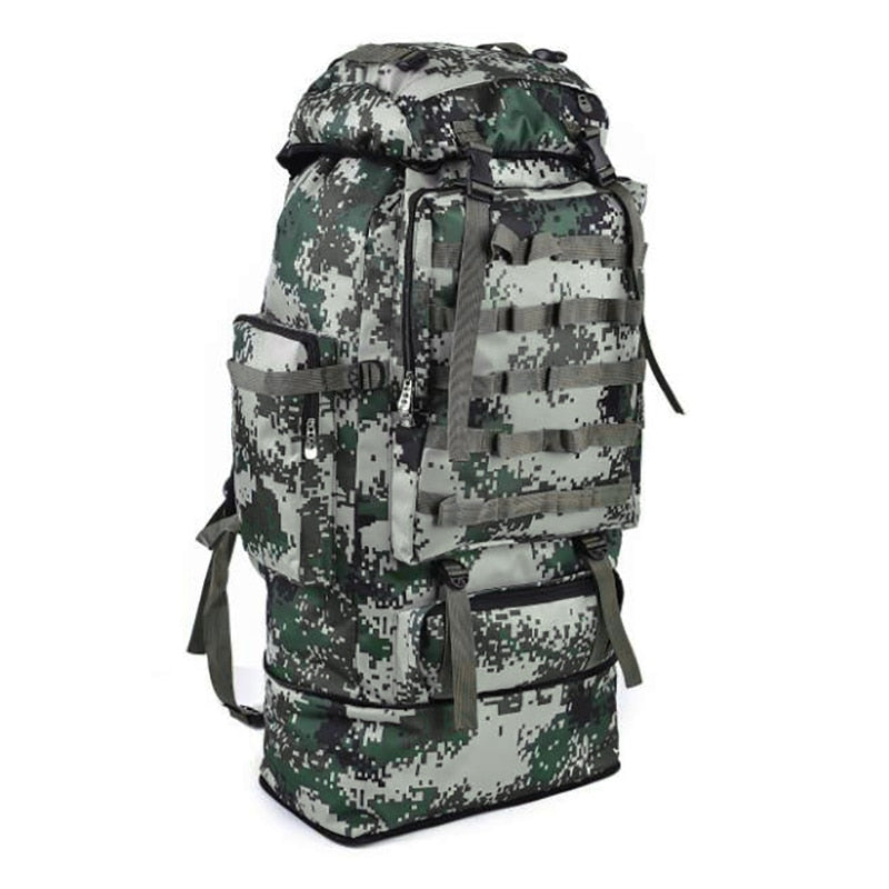 100L Large Capacity Outdoor Tactical Backpack
