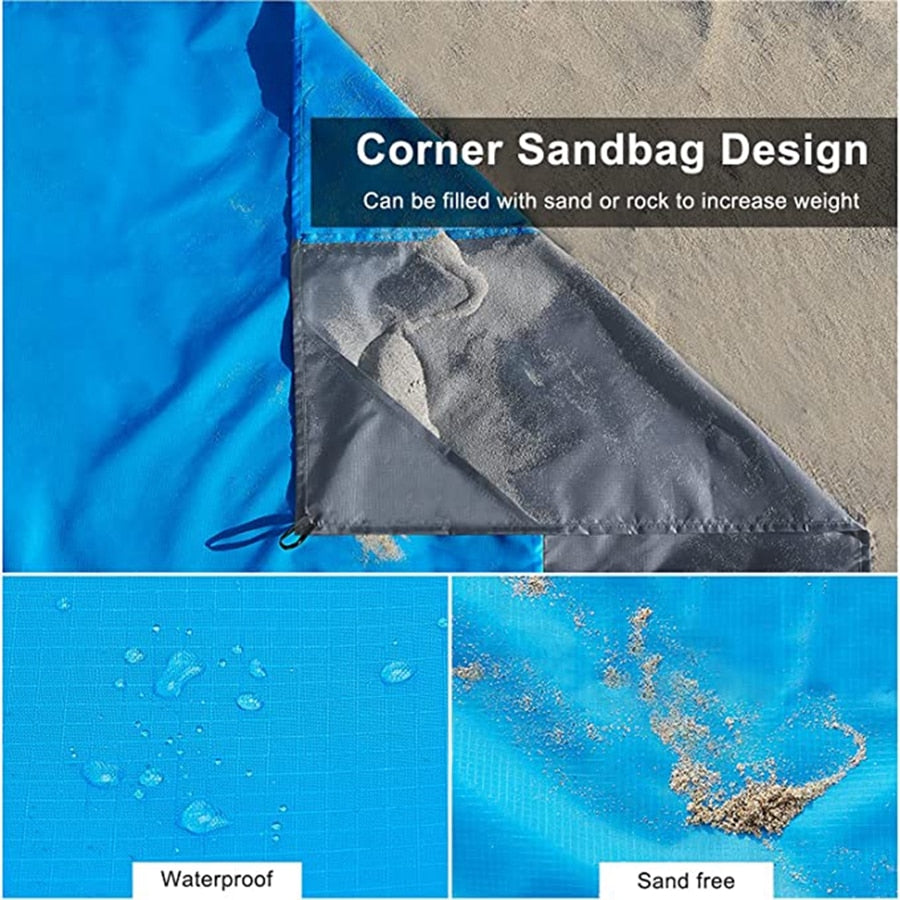 Waterproof Beach Blanket Sand-Proof Beach Pad - VKTRN