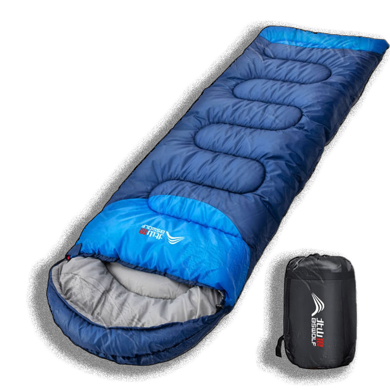 BSWOLF Camping Sleeping Bag Ultralight Waterproof 4 Season Warm Envelope Backpacking Sleeping Bags for Outdoor Traveling Hiking